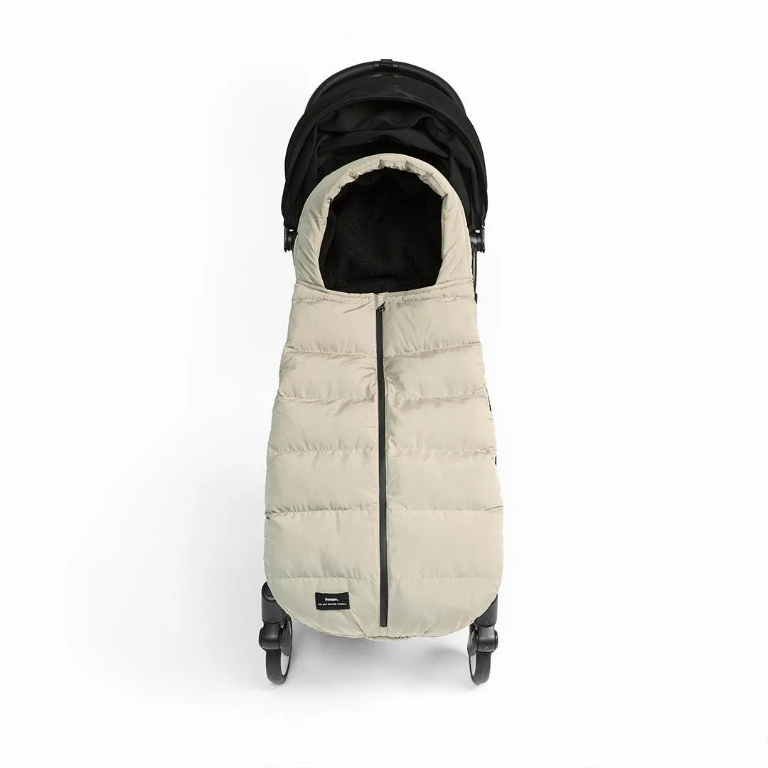 Finnson Alma Eco Universal Pram Footmuff  - Taupe