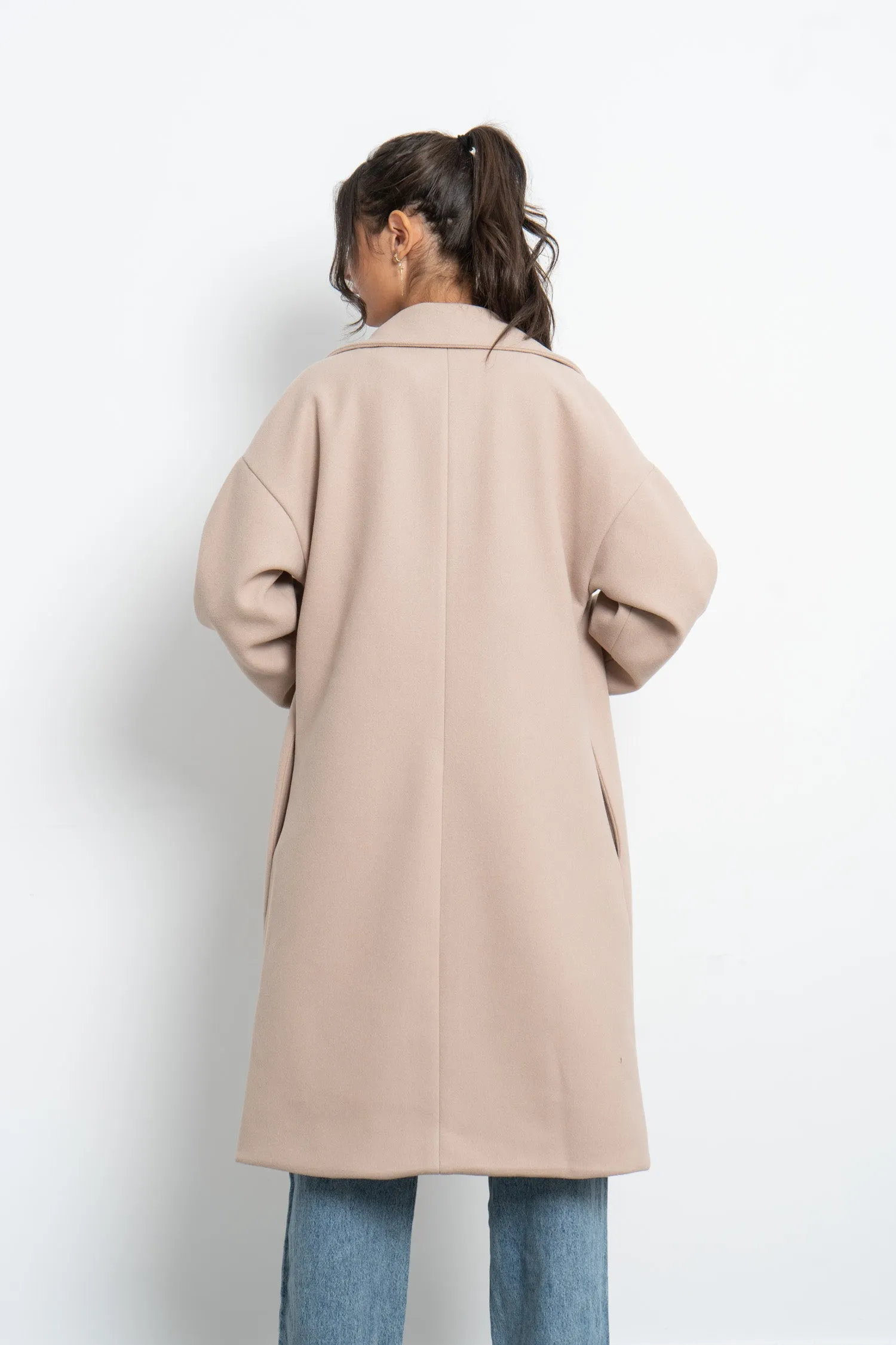 Fluffy Wool Coat - Mitcha Label