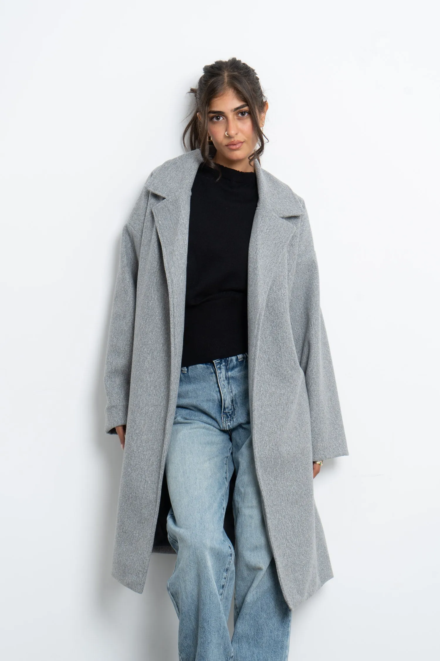 Fluffy Wool Coat - Mitcha Label