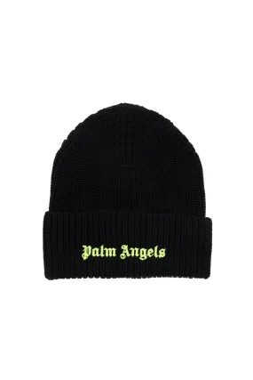 fluorescent logo beanie