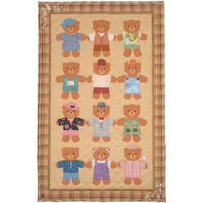 Friendship Bears Quilt SCN-2012e - Downloadable Pattern