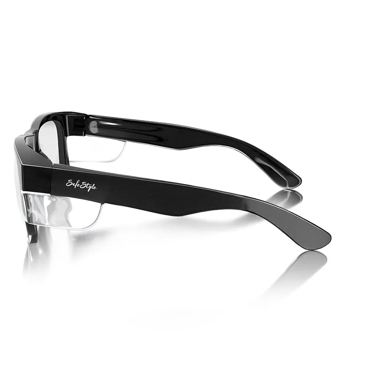 Fusions Black Prescription Safety Glasses