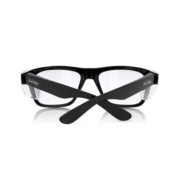 Fusions Black Prescription Safety Glasses