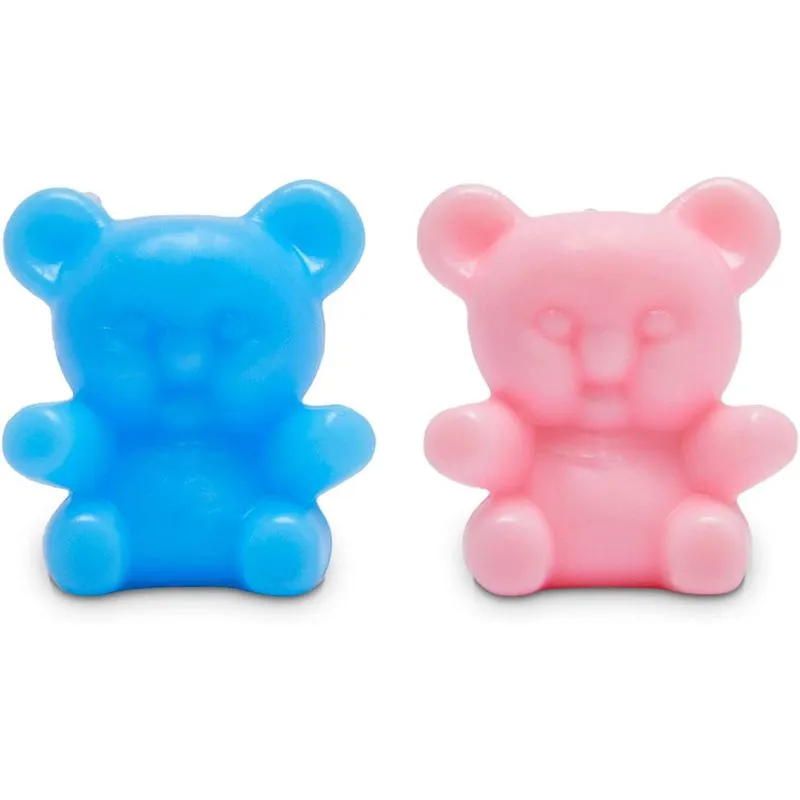 Gender Reveal Party Favors, Mini Teddy Bears (Blue, Pink, 0.65 in, 200 Pack)