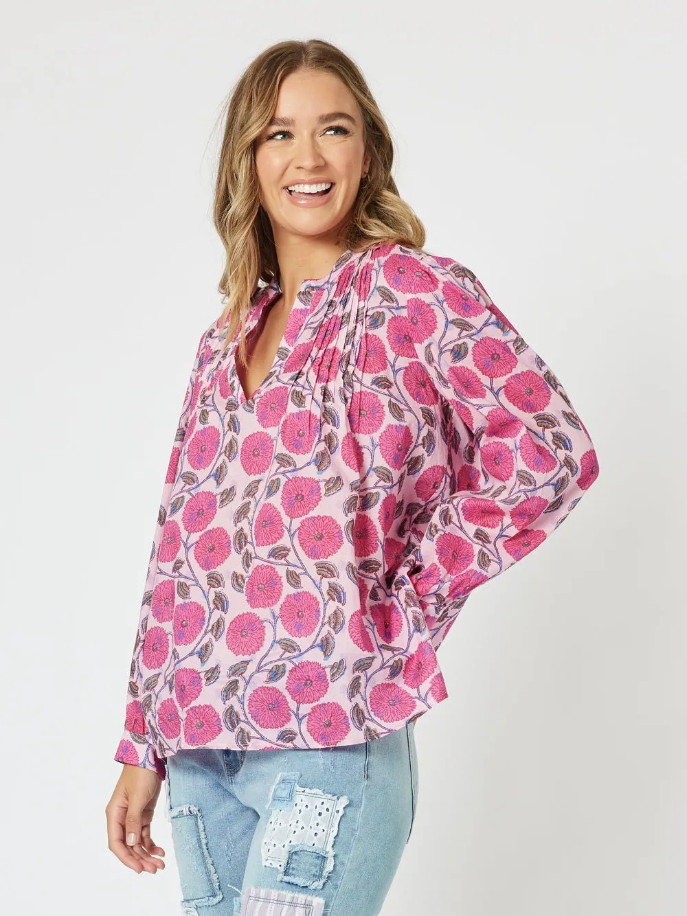 Getaway Tunic - Hot Pink