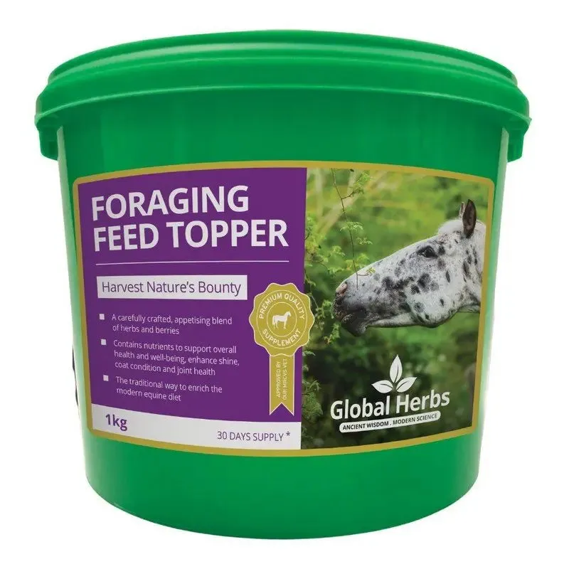 Global Herbs Foraging Feed Topper - 1 kg