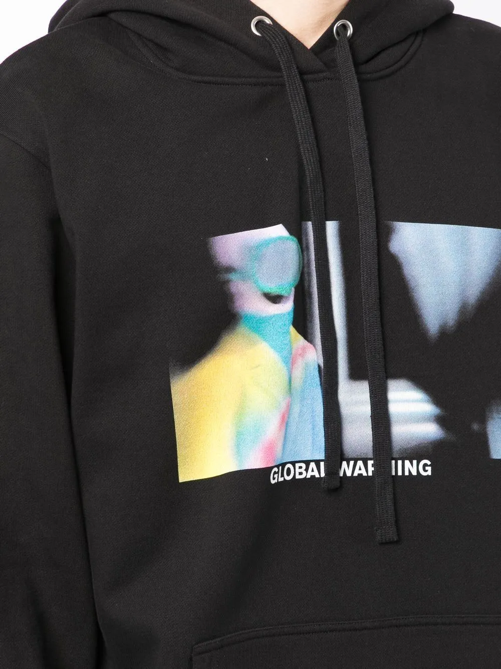 'Global Warming' Drawstring Hoodie