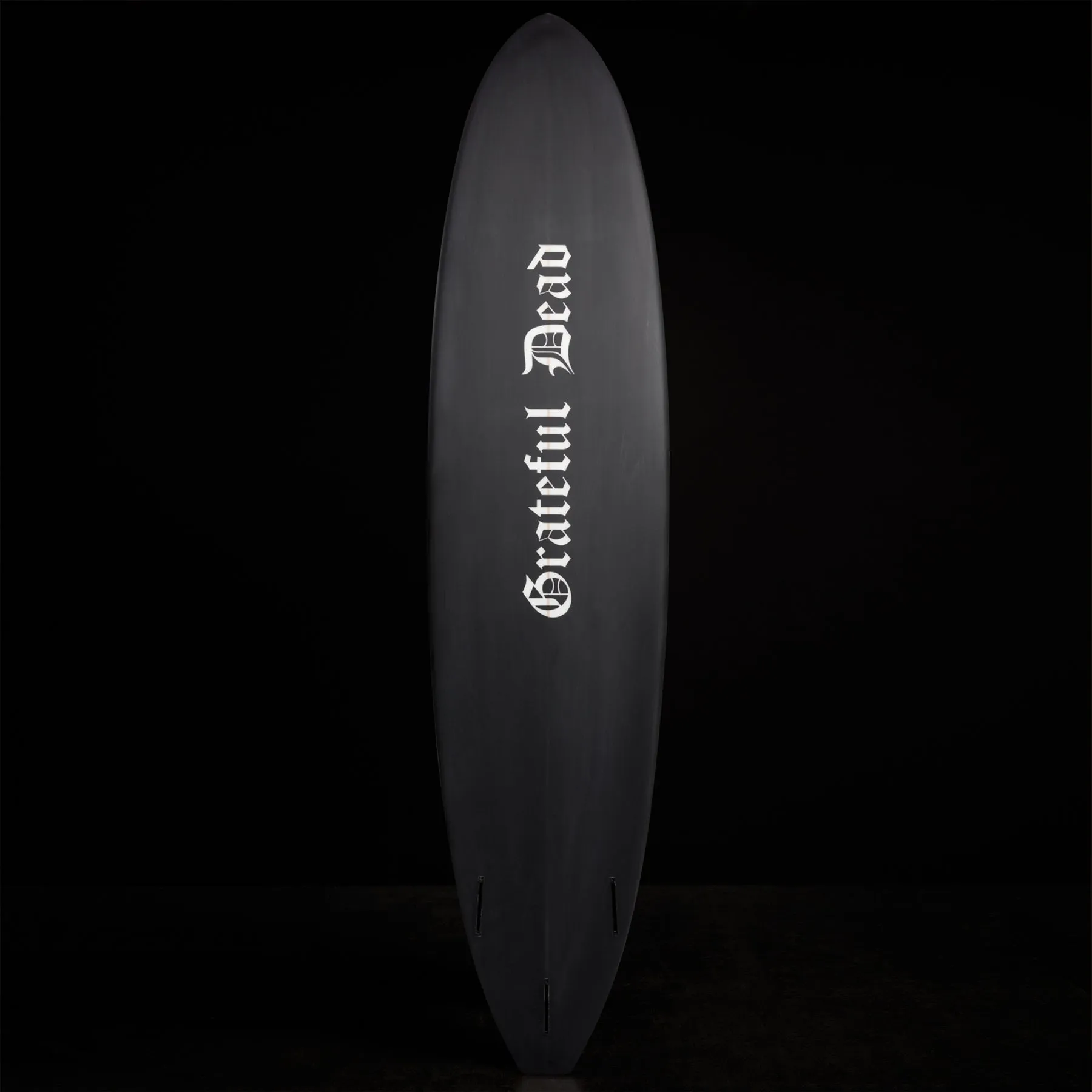 Grateful Dead Longboard 7'10" - Carbon Pigment w/ Skull