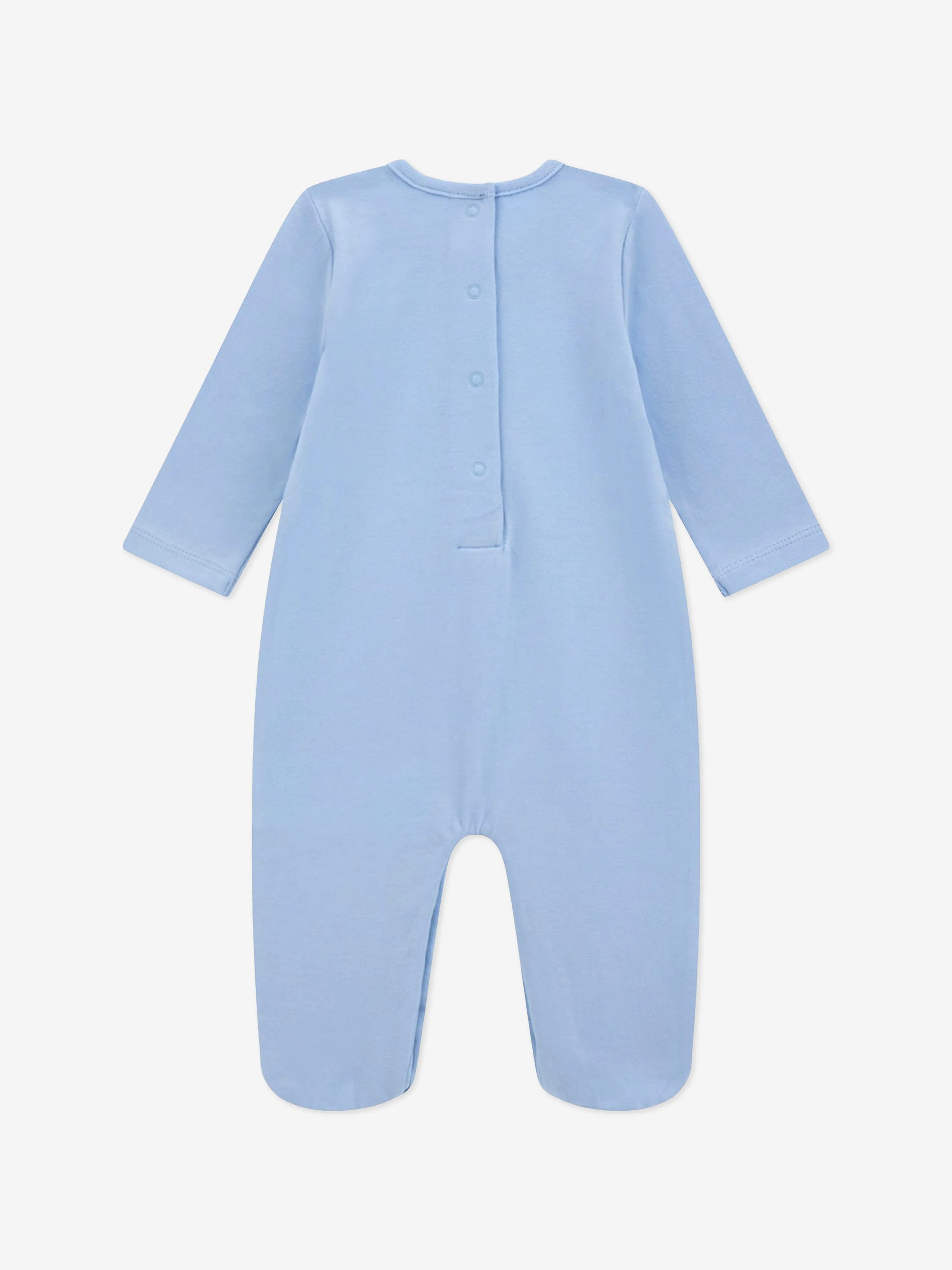 Guess Baby Boys Teddy Bear Babygrow in Blue