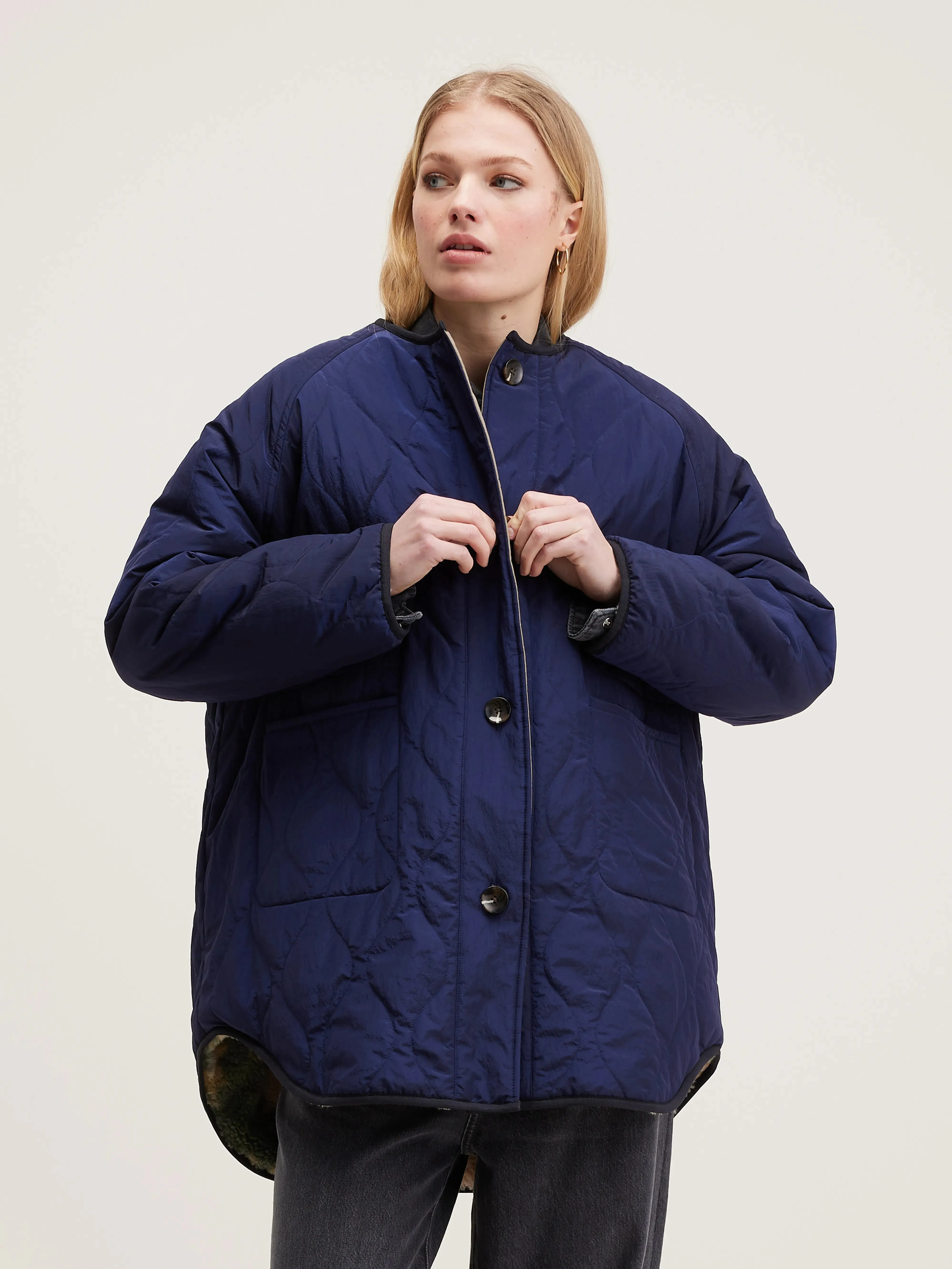 Hamon padded jacket (242 / W / NAVAL)