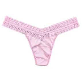 Hanky Panky Dream Low Rise Thong - Lavender Tea Pink