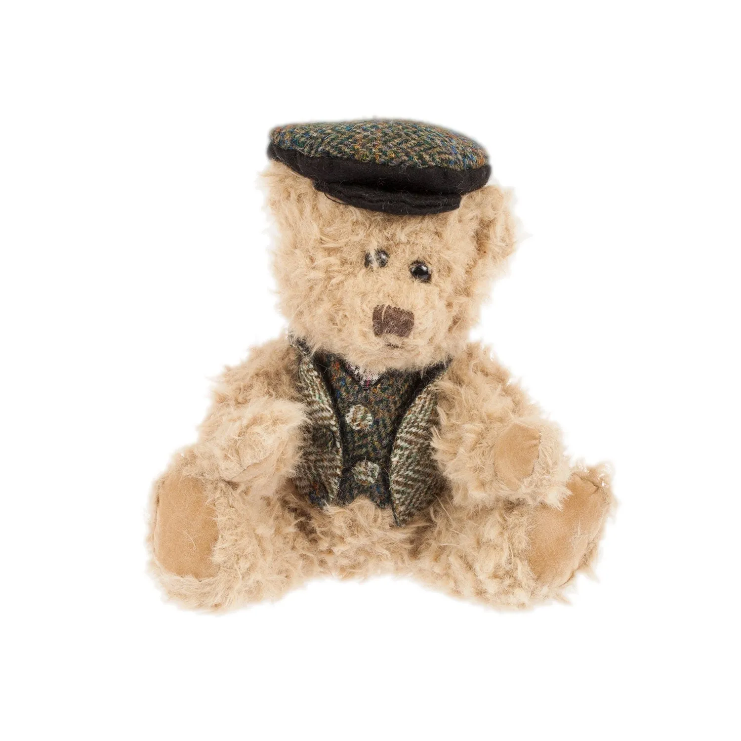 Harris Tweed Bear  Charcoal