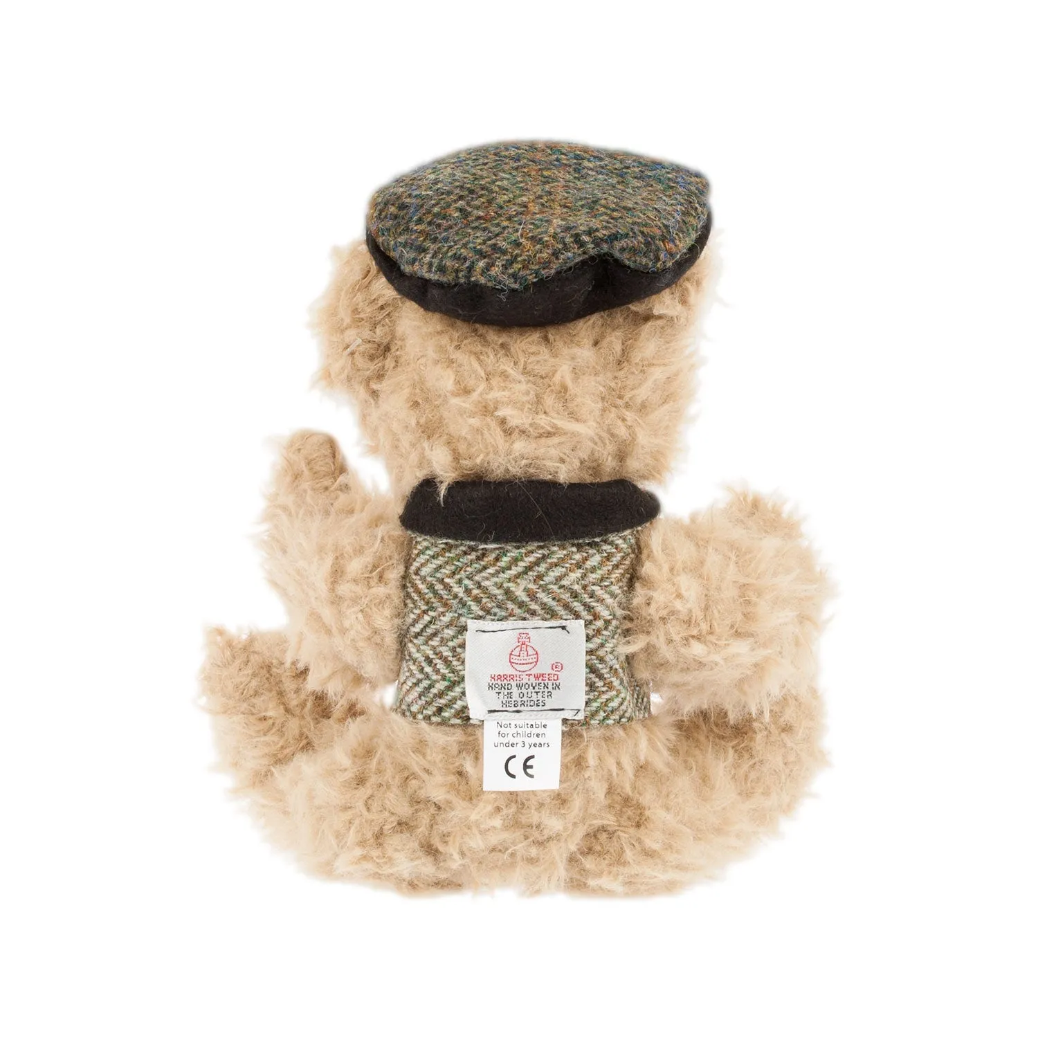 Harris Tweed Bear  Charcoal