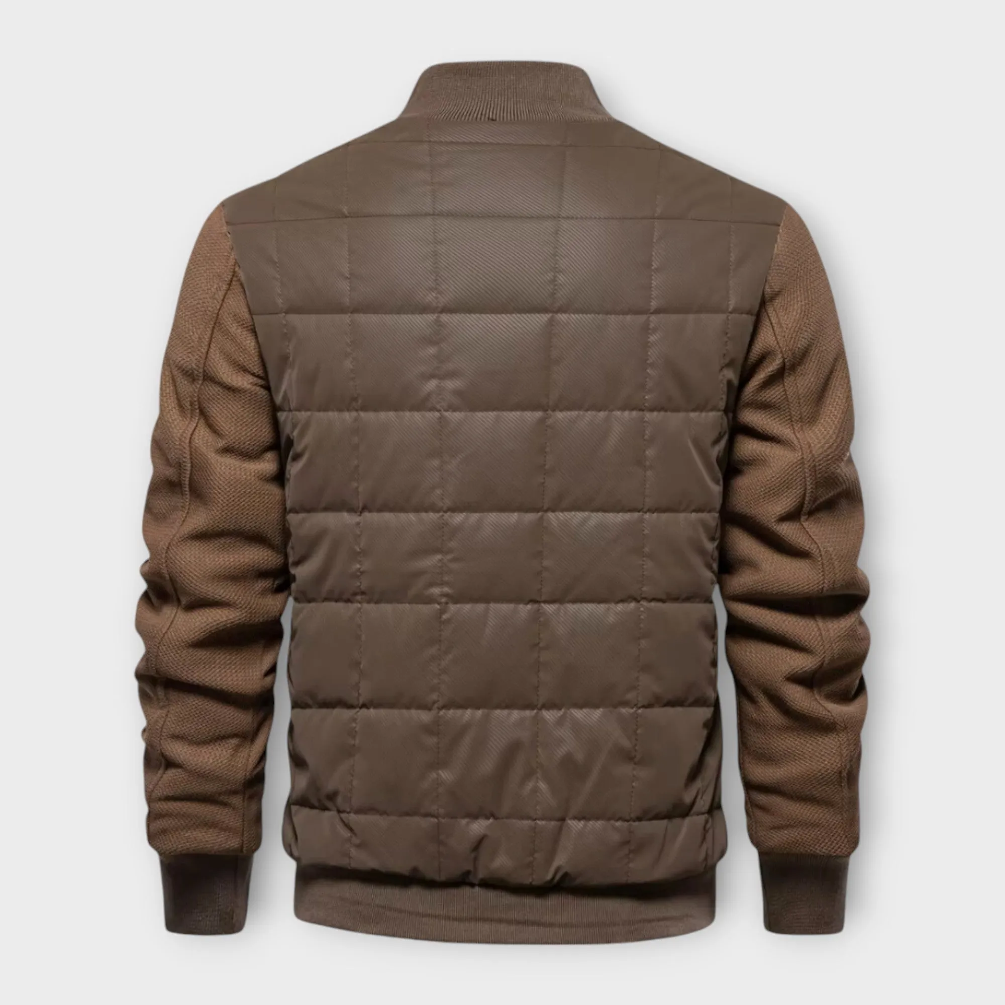 Harvey | Men's Quilted Bomber Jacket