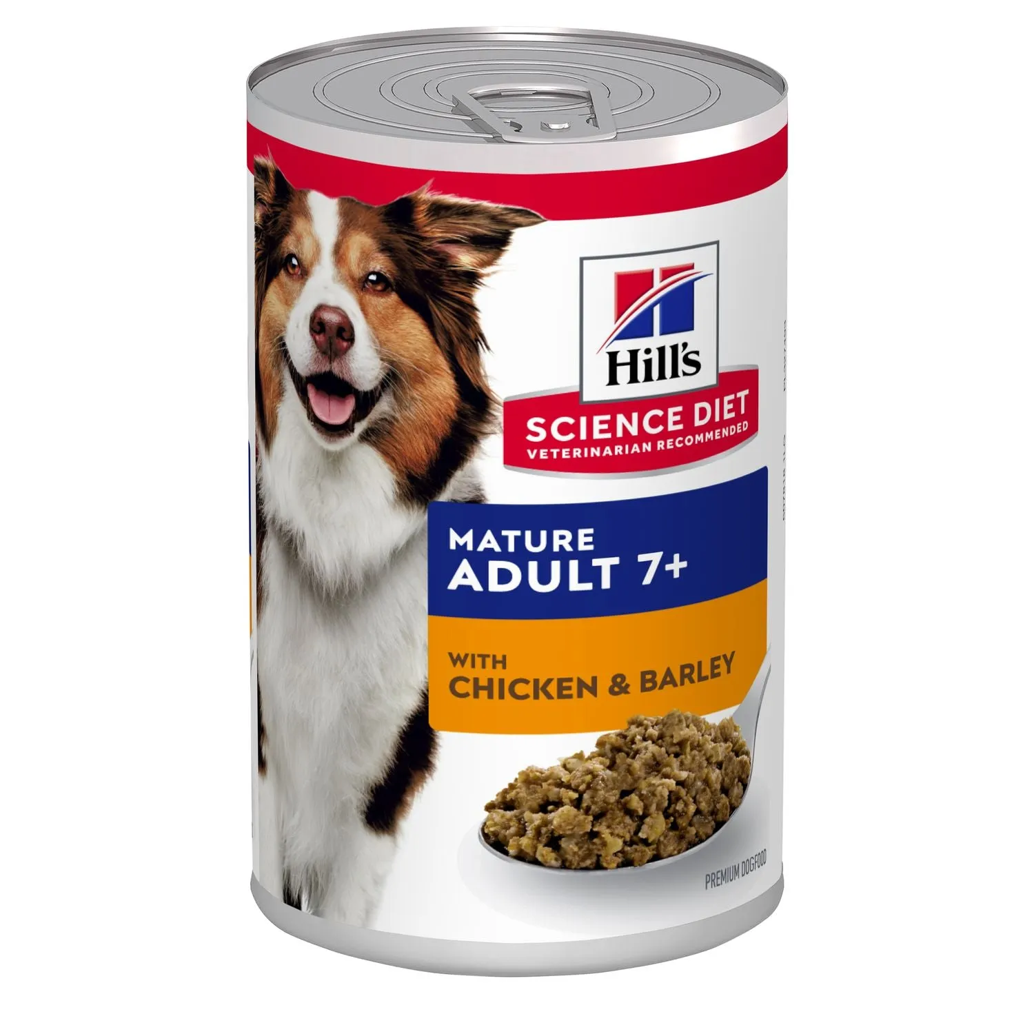 Hills Adult Dog 7  Chicken Wet Food 370g (PER CAN)