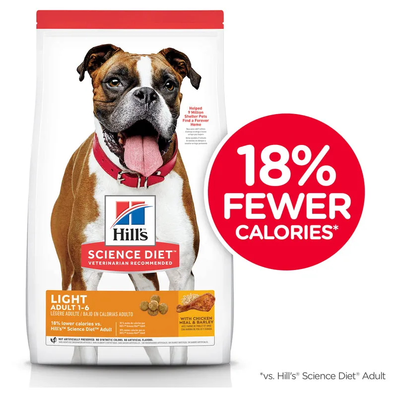 Hill's Dog Dry Food - Light (12kg)