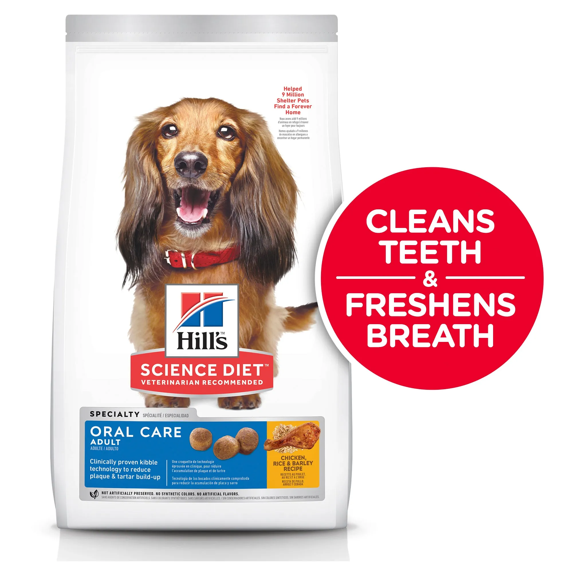 Hill's Science Diet Adult Oral Care Dry Dog Food