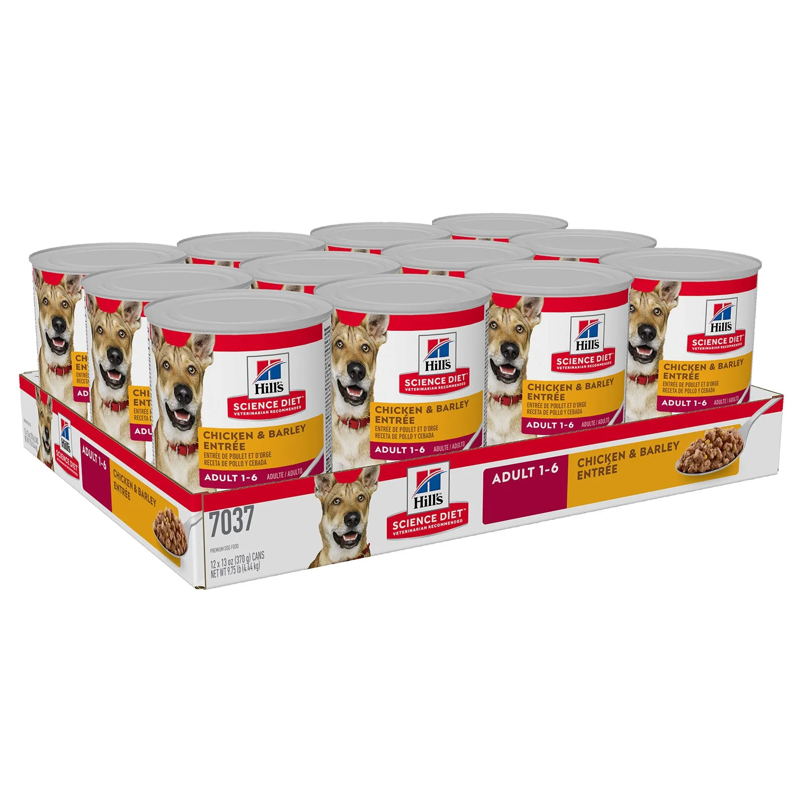 Hill's Science Diet Dog Food Can Adult Chicken & Barley Entrée