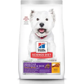 Hill's Science Diet Sensitive Stomach & Skin Small Breed Dry Dog Food 15lb