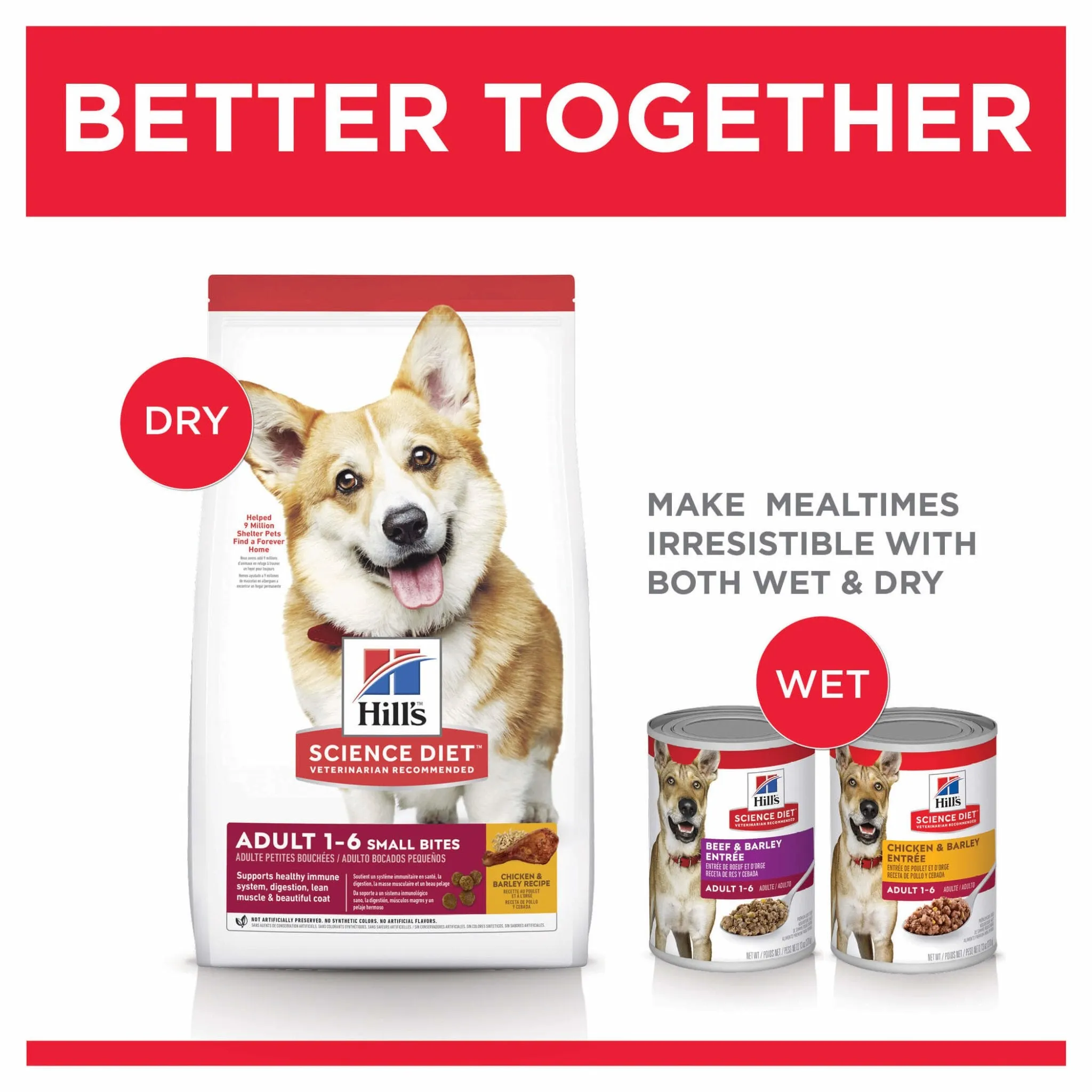 Hill's Science Diet Small Bites Adult Dry Dog Food