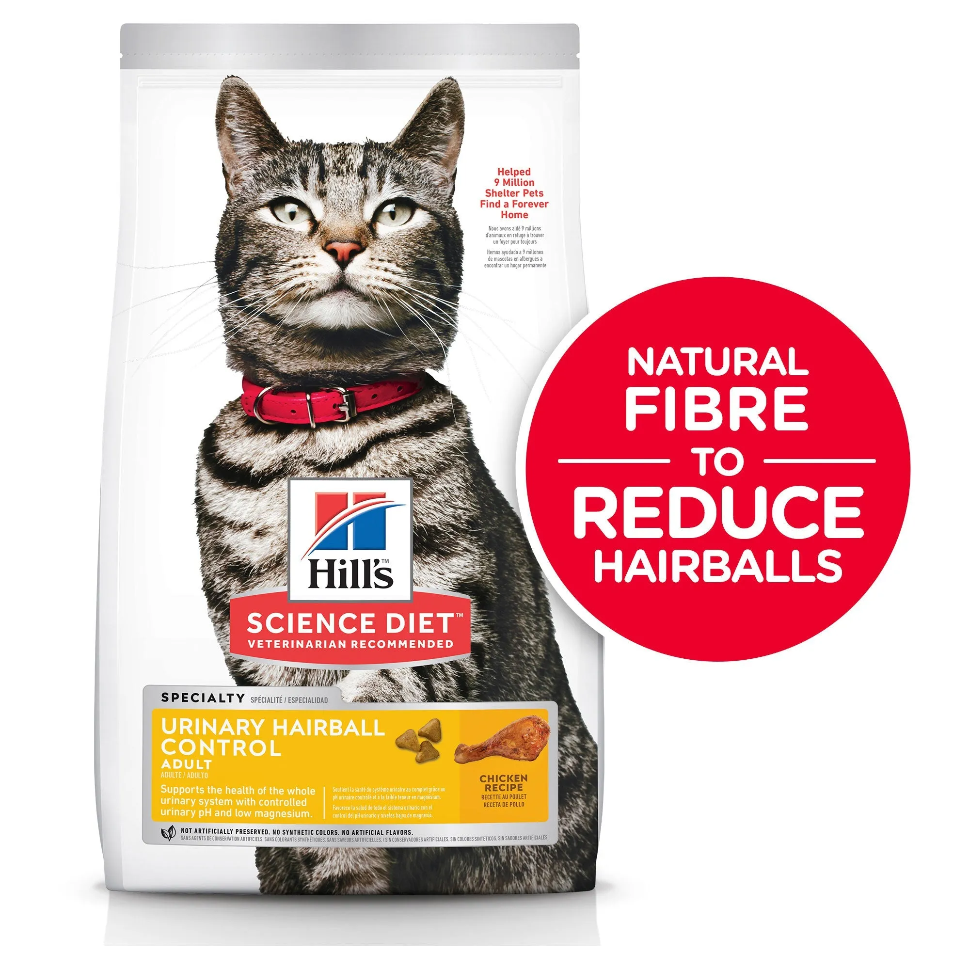 Hill's Science Diet Urinary Hairball Control Adult Dry Cat Food