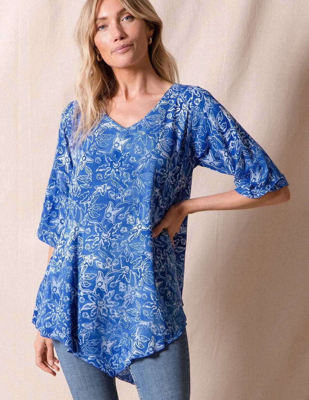 Island Batik Tunic - Nautica - Small and Medium Only