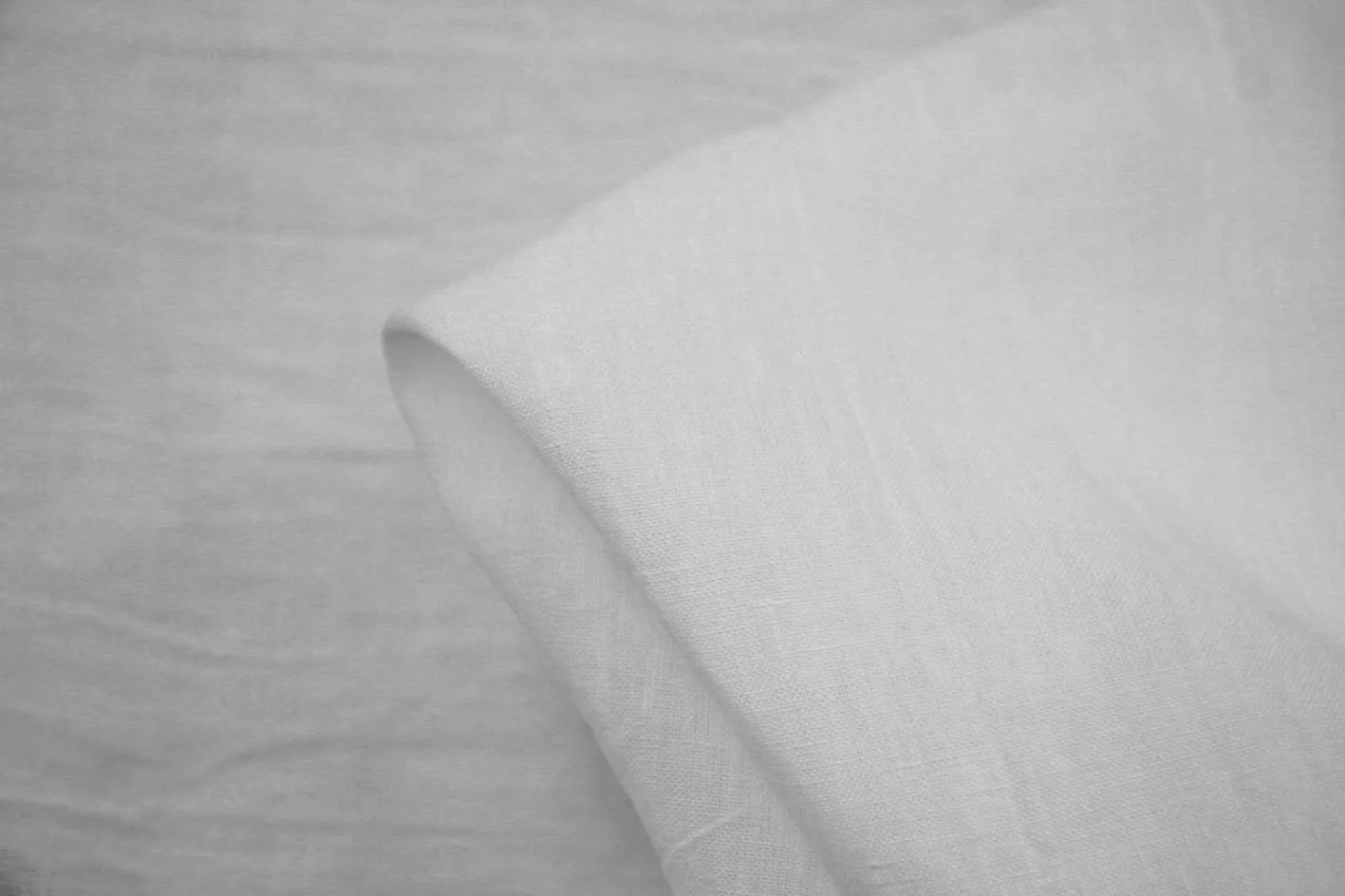 Ivory Crush Washed Linen