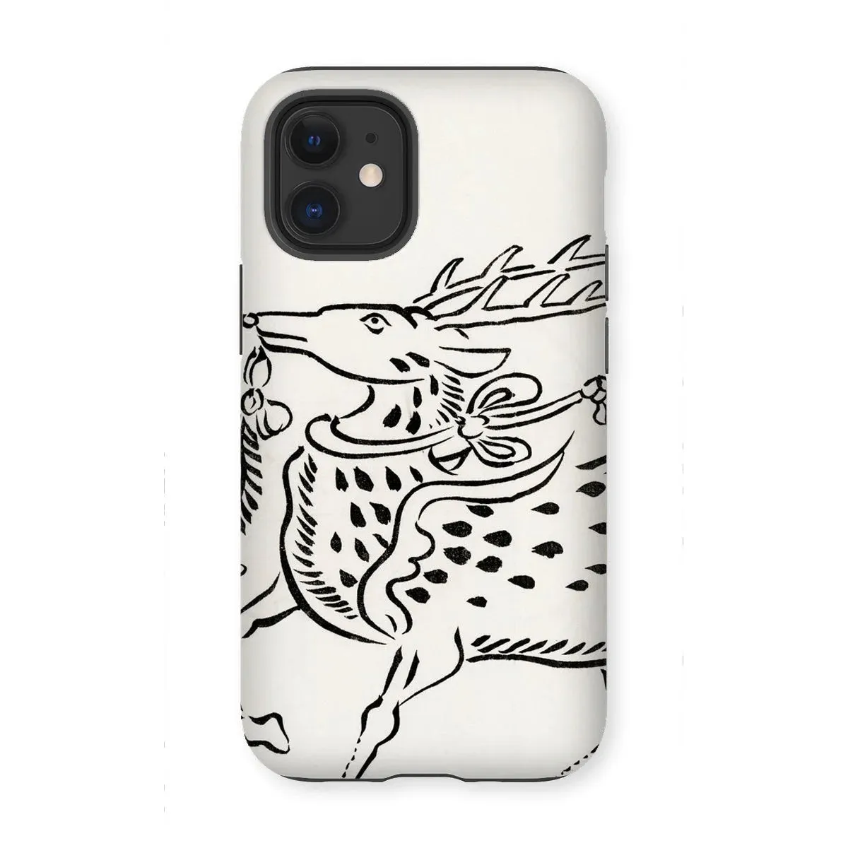 Japanese Deer - Taguchi Tomoki Edo Art iPhone Case