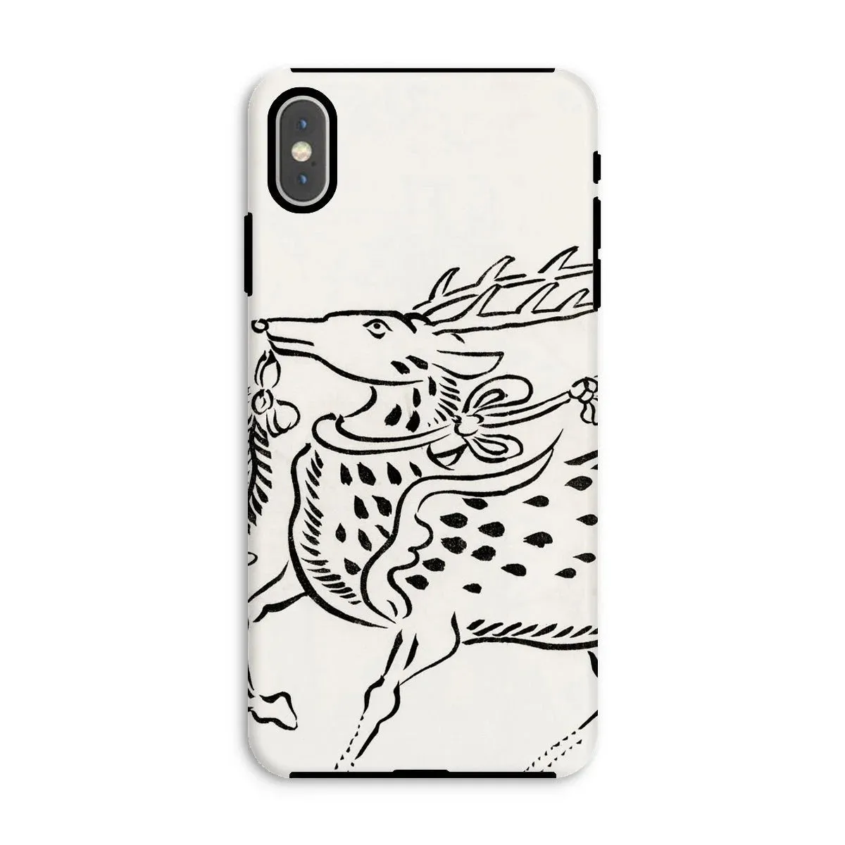 Japanese Deer - Taguchi Tomoki Edo Art iPhone Case