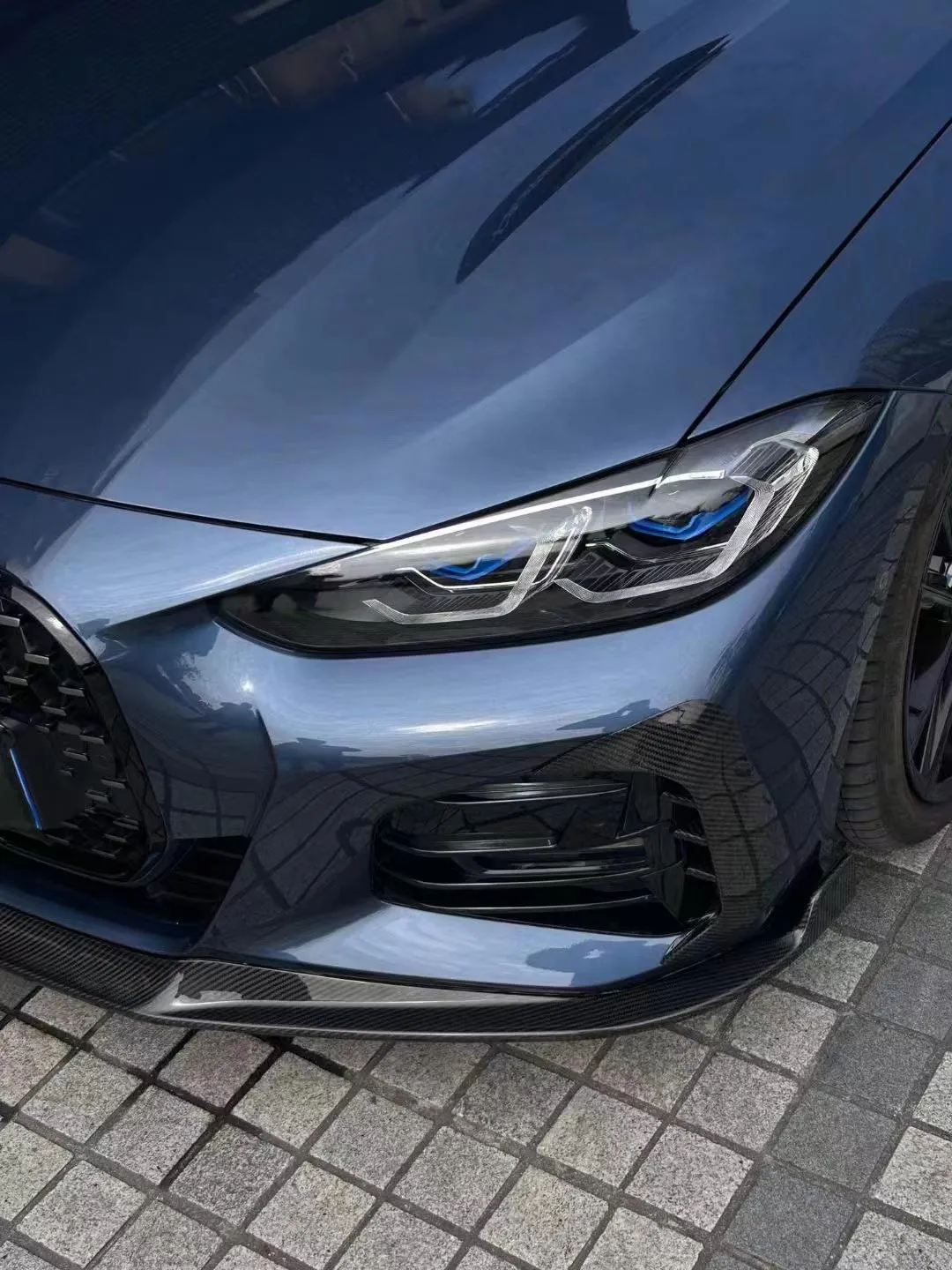 Karbel Carbon Dry Carbon Fiber Front Lip For BMW 4 Series G22 G23 430i M440i 2020-ON