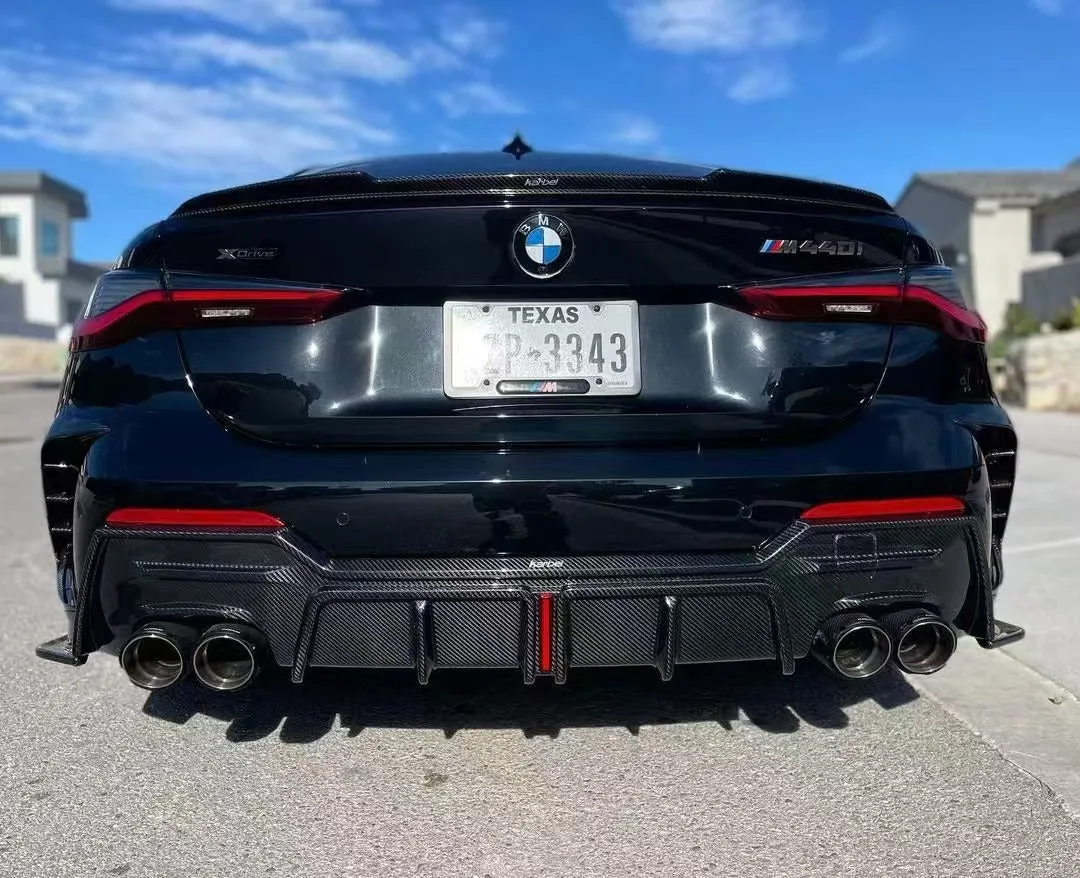 Karbel Carbon Dry Carbon Fiber Rear Diffuser For BMW 4 Series G22 G23 430i M440i 2020-ON