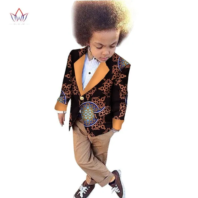 kids dashiki cotton coat