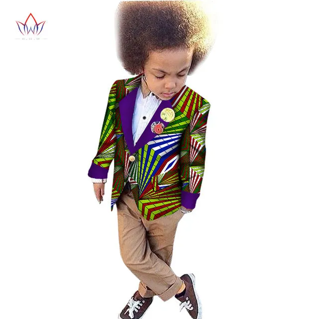 kids dashiki cotton coat