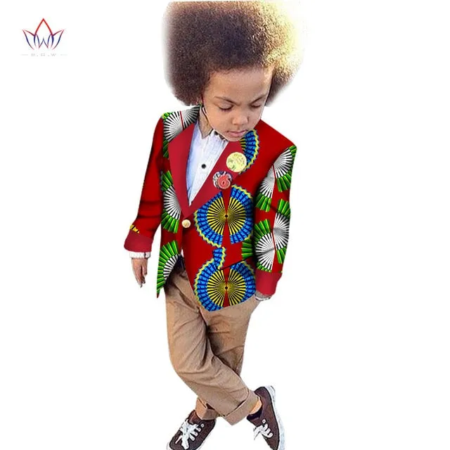 kids dashiki cotton coat