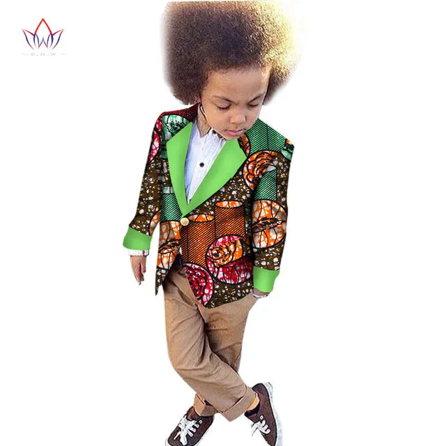 kids dashiki cotton coat