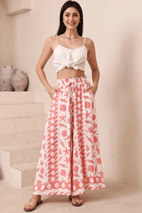 Kismet Wide Leg Pants - Seaside