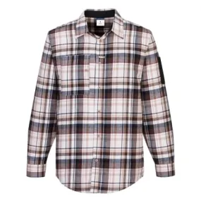 KX3 Warm Checked Cotton Work Shirt Portwest KX370