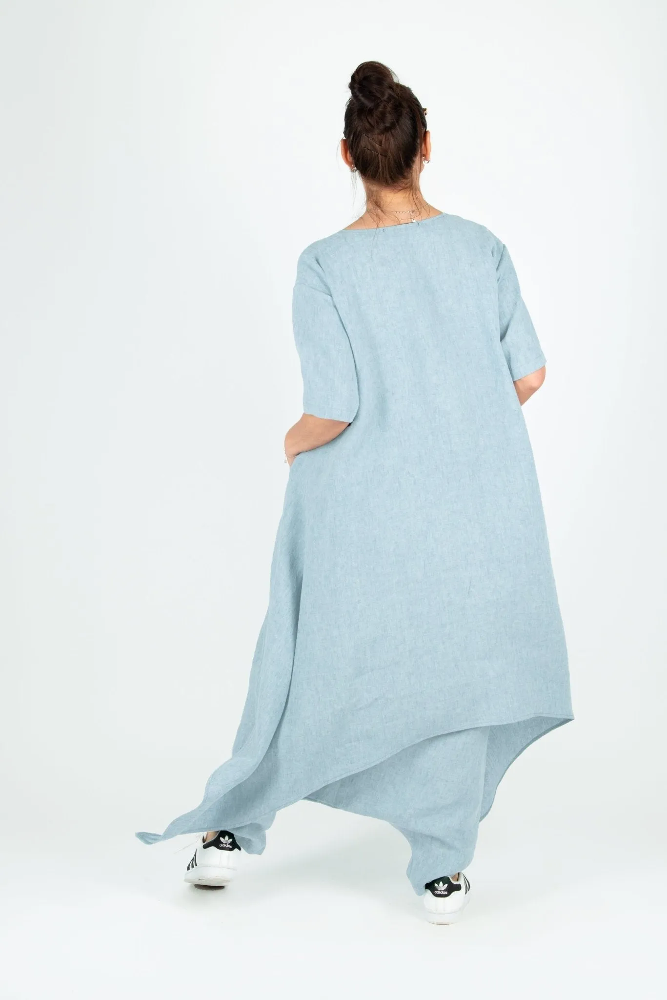 LAUREN Linen Long Tunic