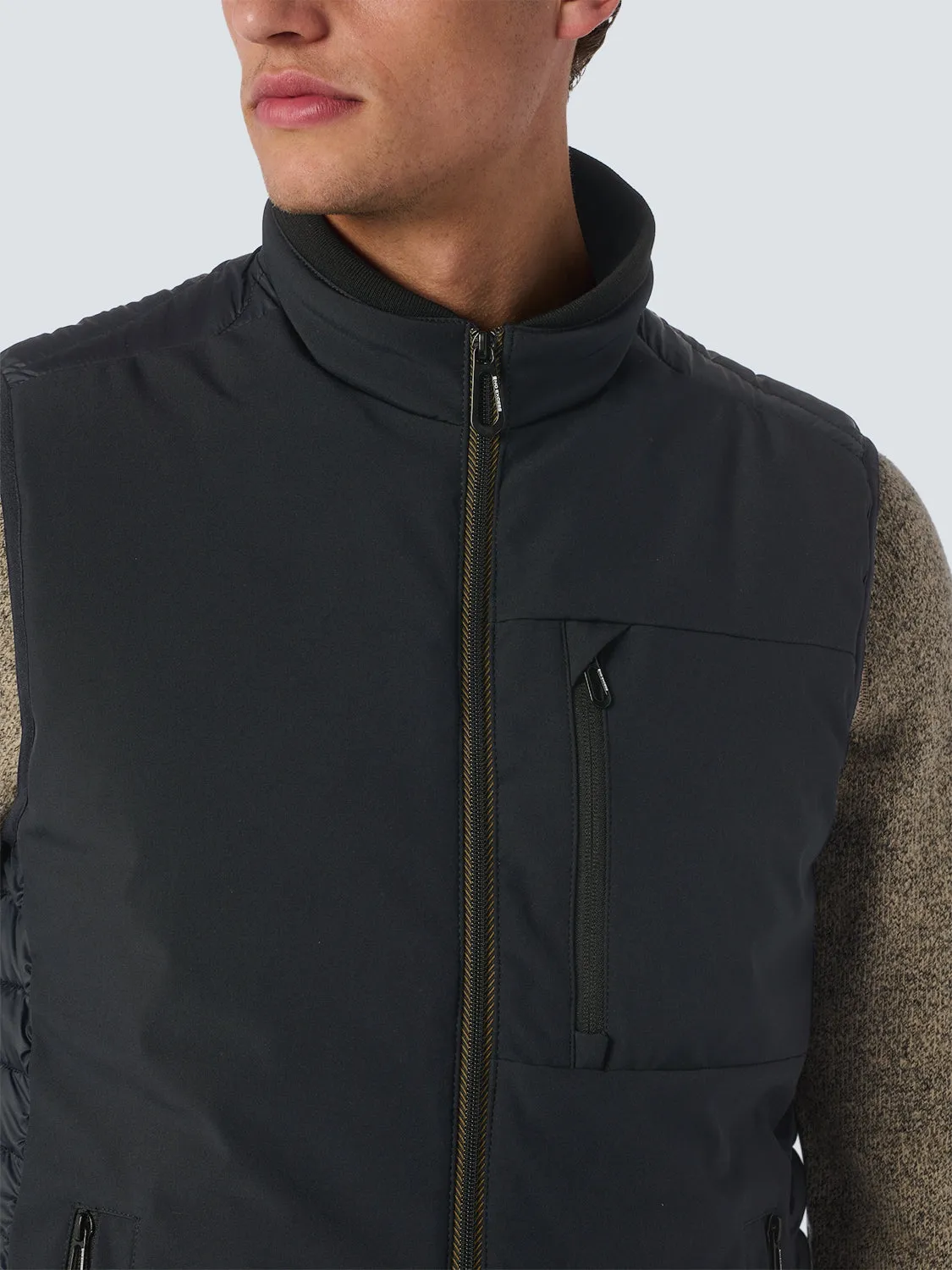 Lightweight Quilted Bodywarmer with Matte Finish | Night