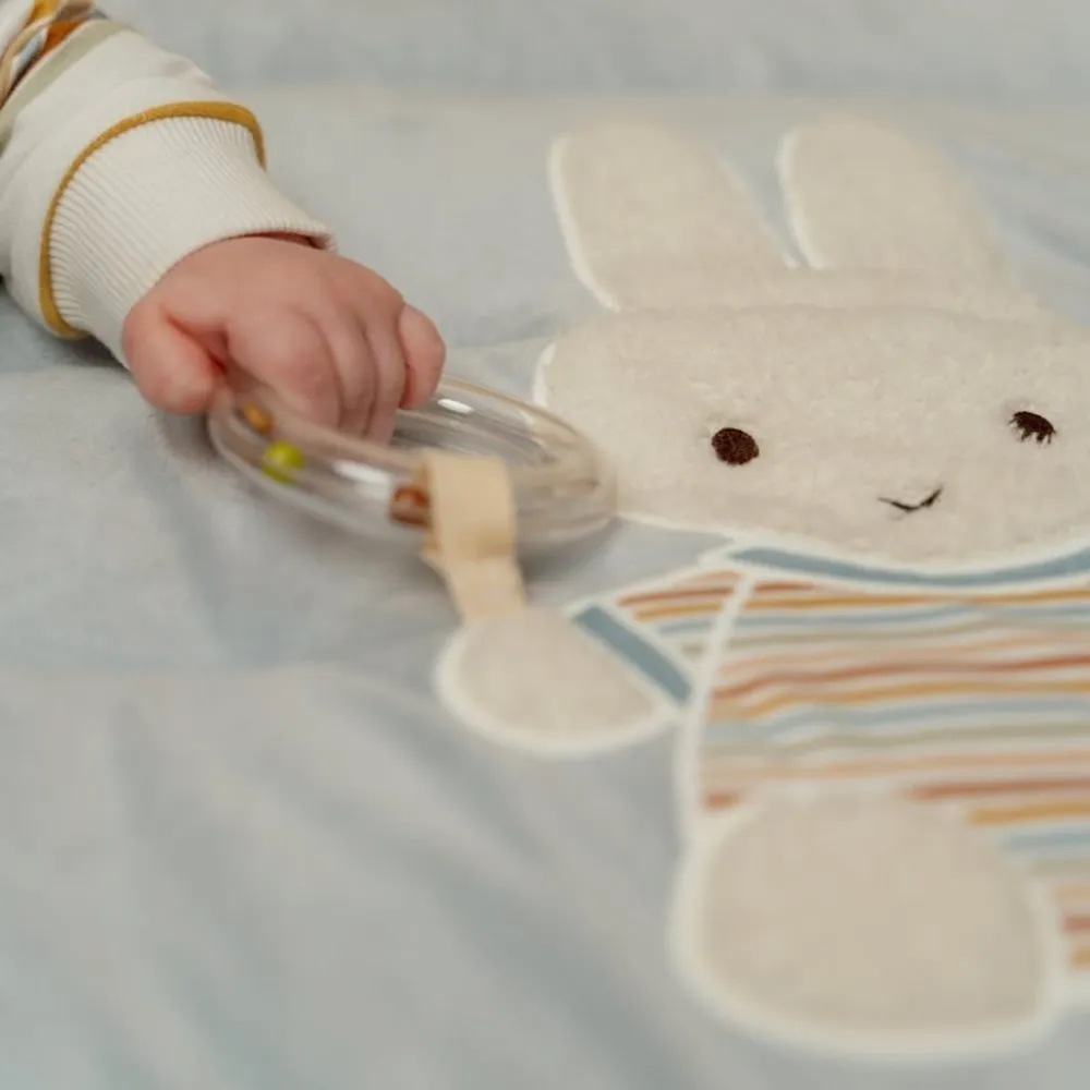 Little Dutch x Miffy Baby Playmat – Vintage Sunny Stripes