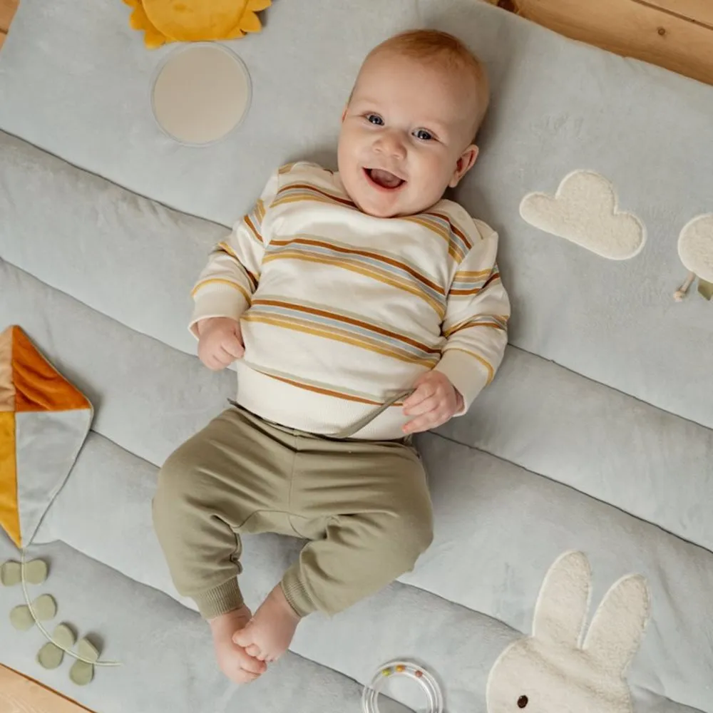 Little Dutch x Miffy Baby Playmat – Vintage Sunny Stripes