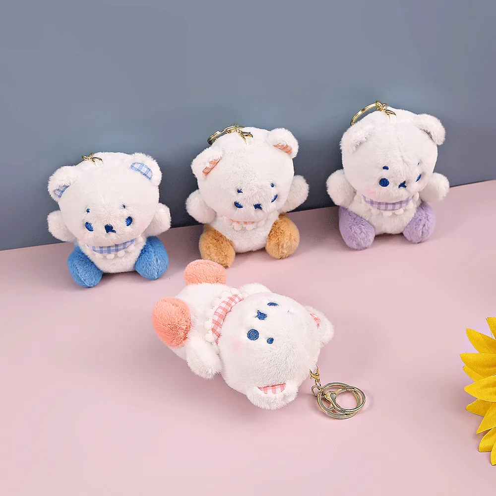 Little Teddy Bear Plush Keychain.