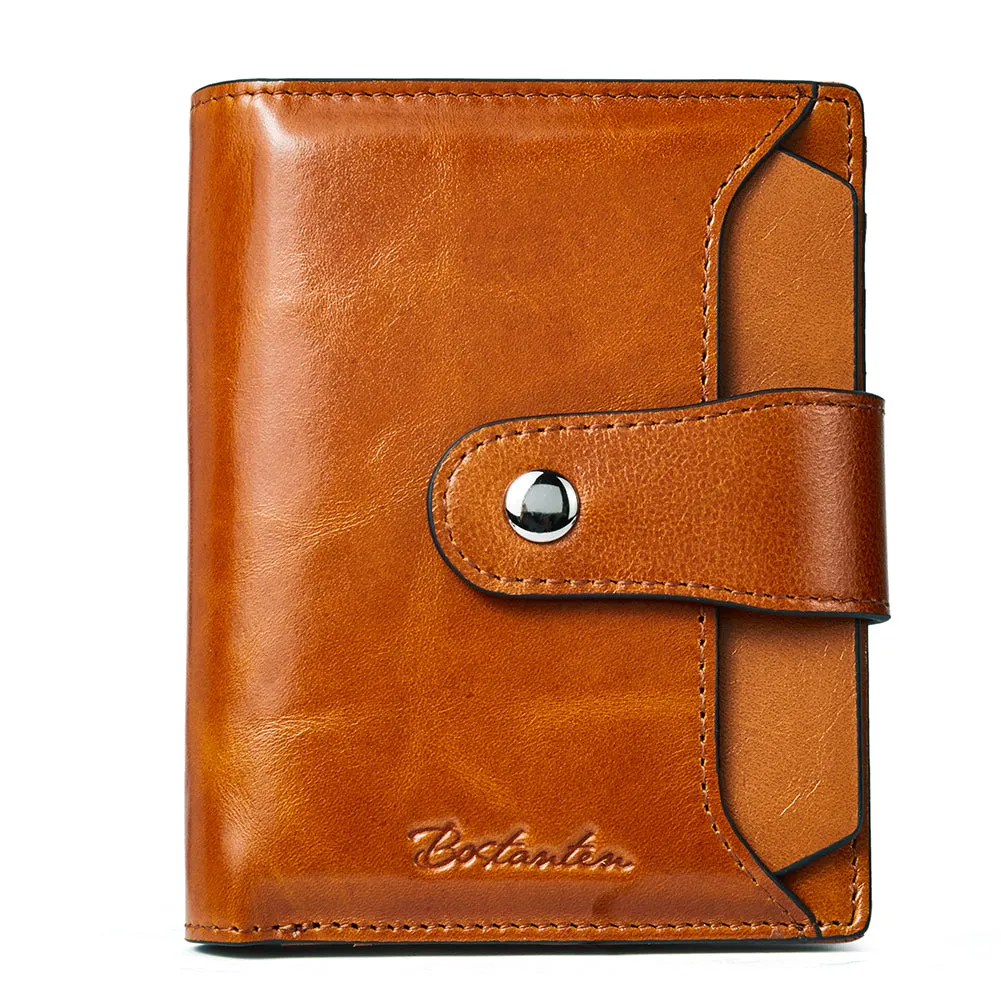 Lnna Hand Tooled Leather Wallet - Genuine Leather