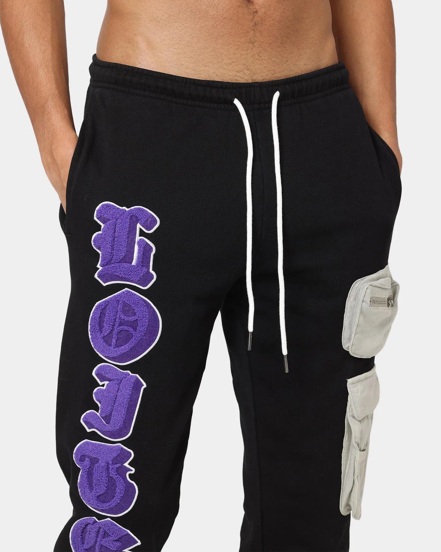 Loiter Sunchyme Track Pants Black