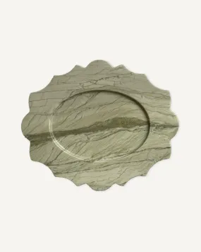 Maeve Marble Tray in Matcha