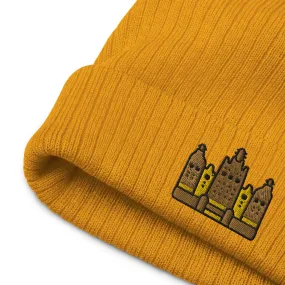 Malian Great Mosque Embroidered Beanie