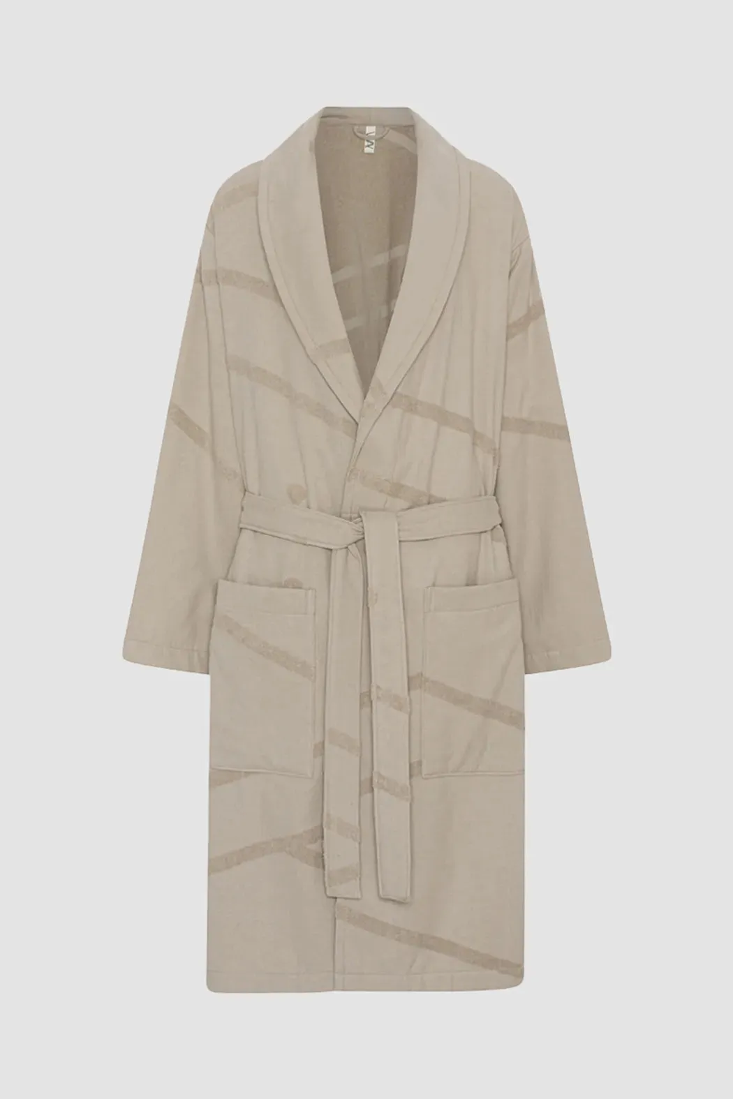 Marin Unisex Bathrobe Stone