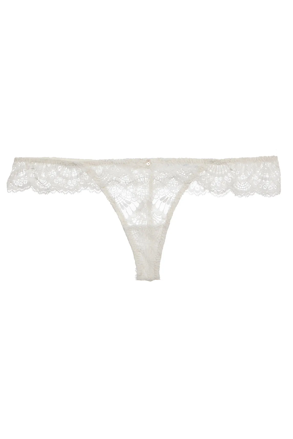 Marry Me - The Ruffle Thong, Ivory