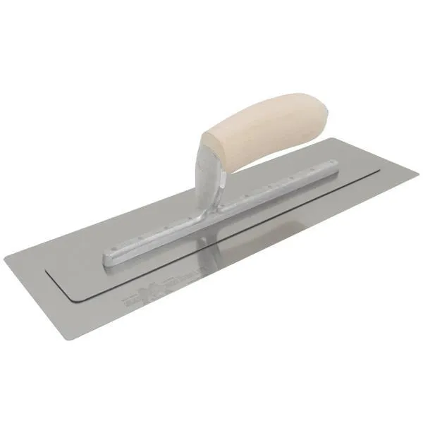 Marshalltown PF12 Permaflex™ Finishing Trowels 12 In (305 Mm) 4 3⁄8 In (110 Mm) Wood