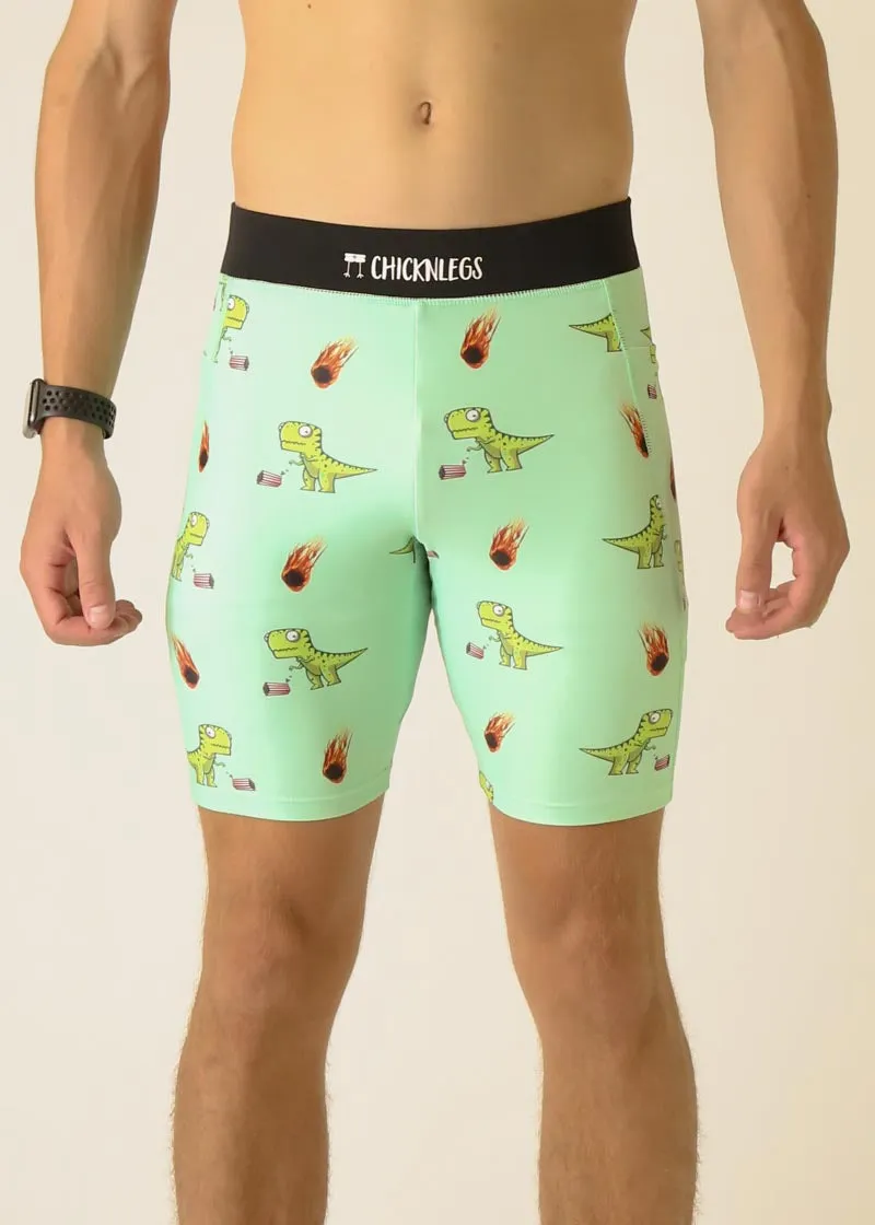 Men's Dino-Sore 8" Half Tights